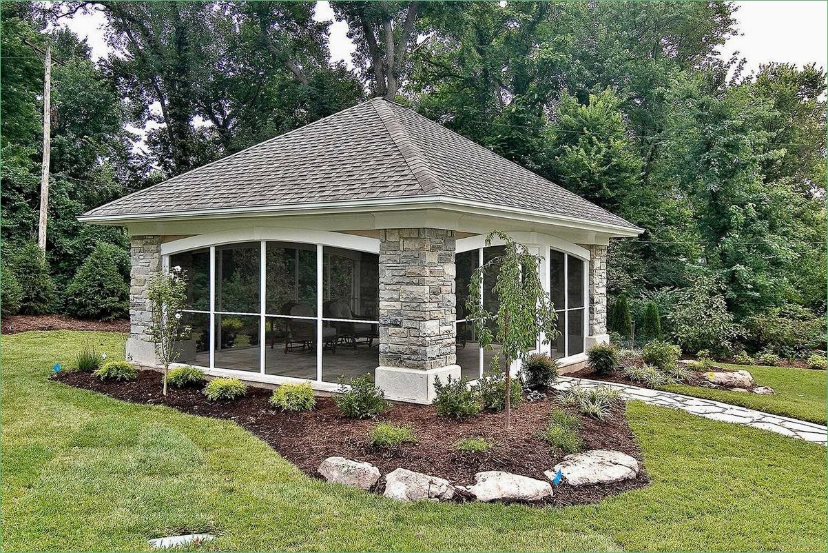 (застекленные, беседки, ландшафтном, дизайне, стиль) Застекленные беседки в ландшафтном дизайне: стиль и функциональность