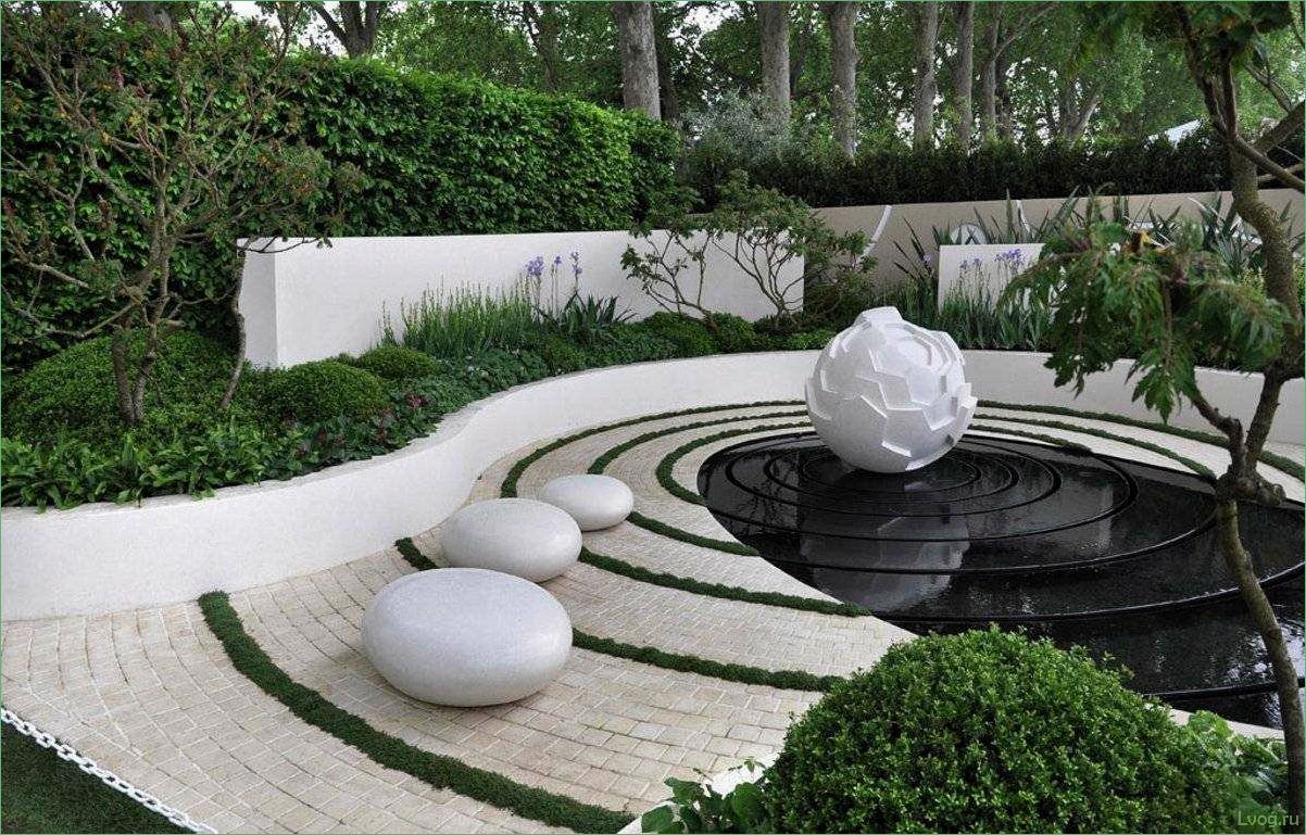 Элементы ландшафтного дизайна: основные принципы и идеи