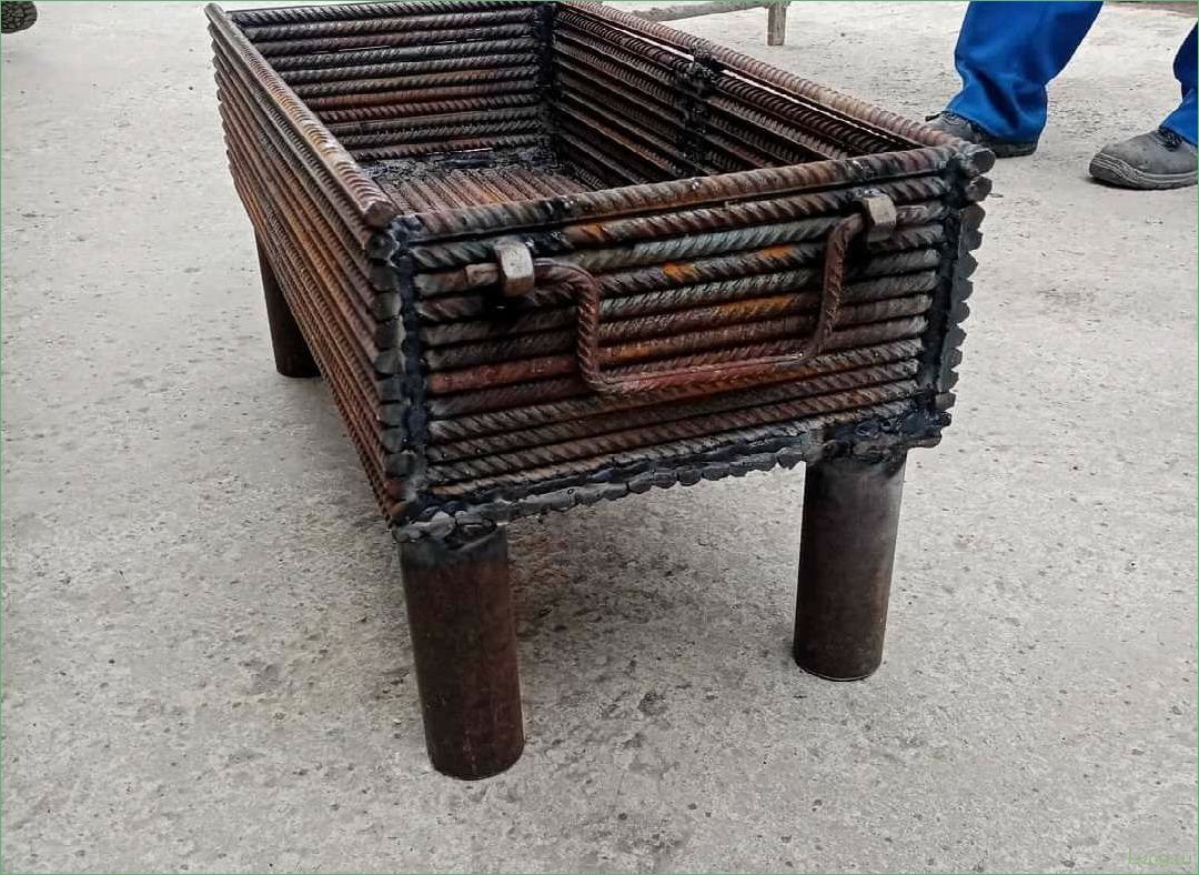 (изготовление, мангала, арматуры, полезные, советы) Изготовление мангала из арматуры: полезные советы и инструкция