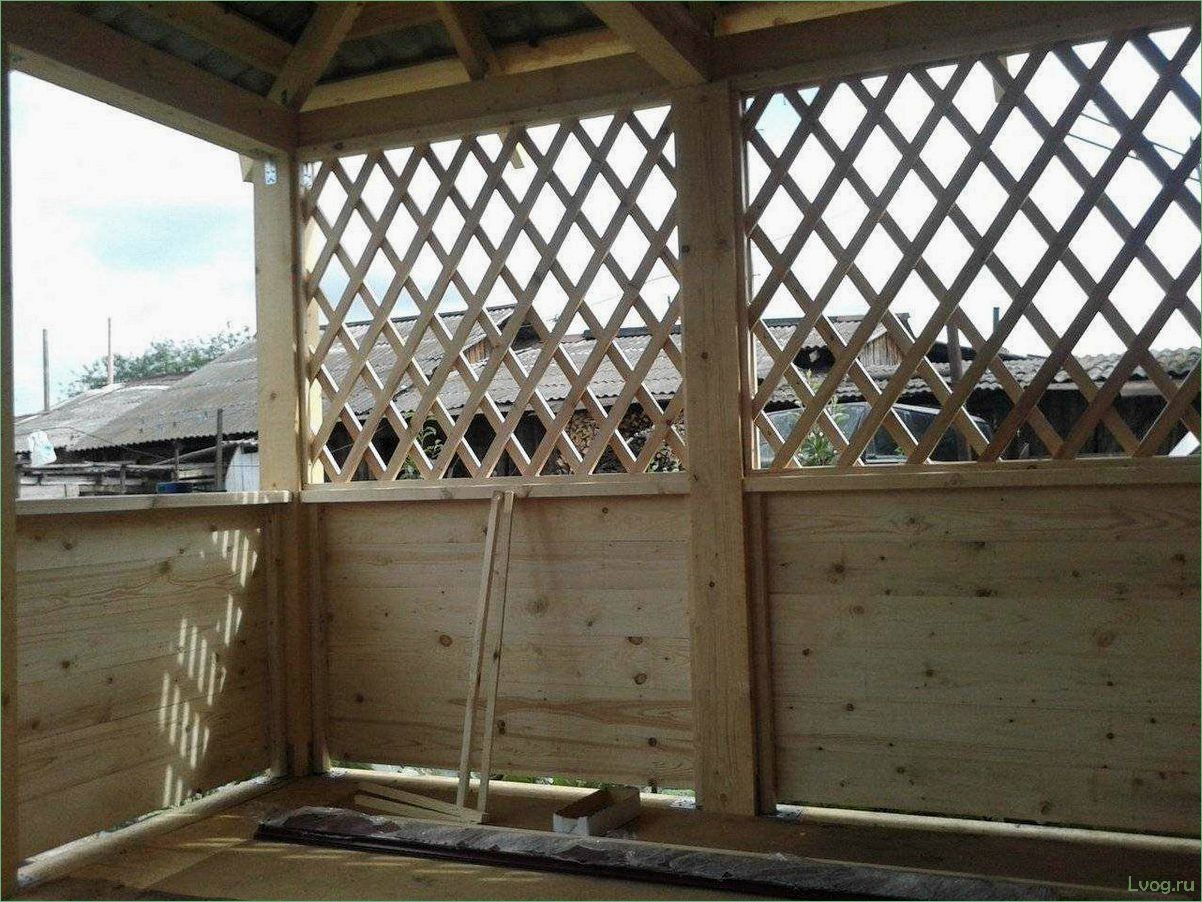(обрешетка, беседки, выбираем, лучшие, варианты) Обрешетка для беседки: выбираем лучшие варианты