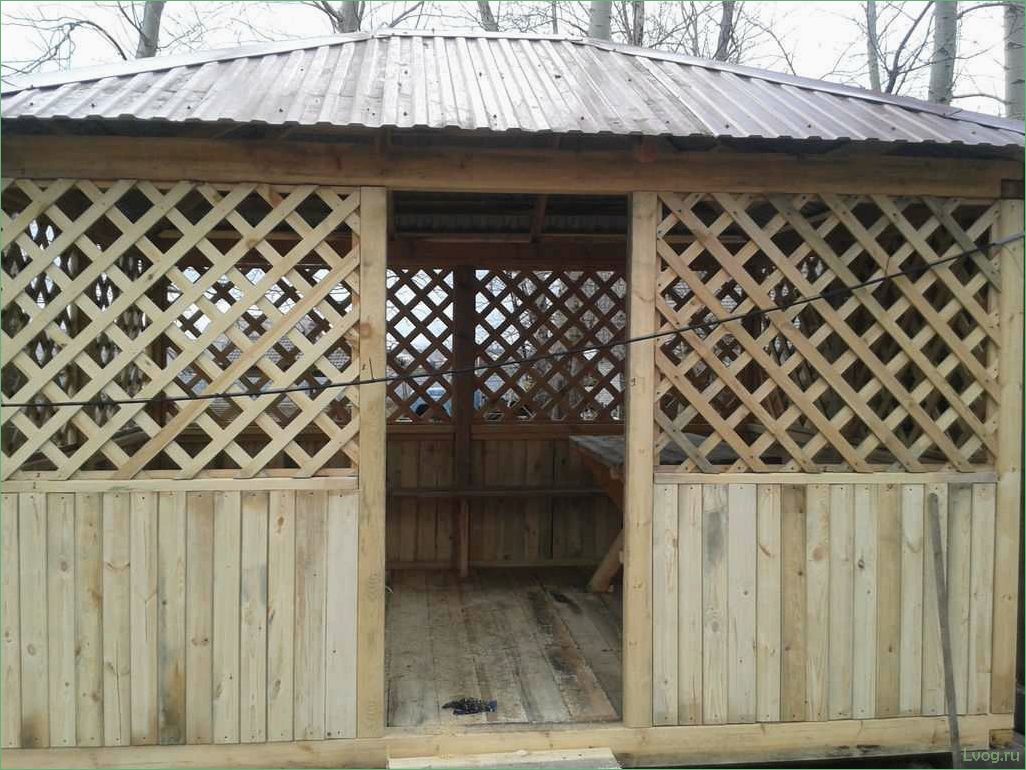 (обрешетка, беседки, выбираем, лучшие, варианты) Обрешетка для беседки: выбираем лучшие варианты