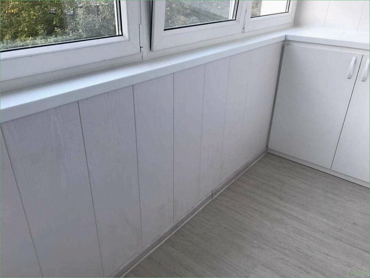 Отделка балкона пластиковыми панелями: советы и рекомендации