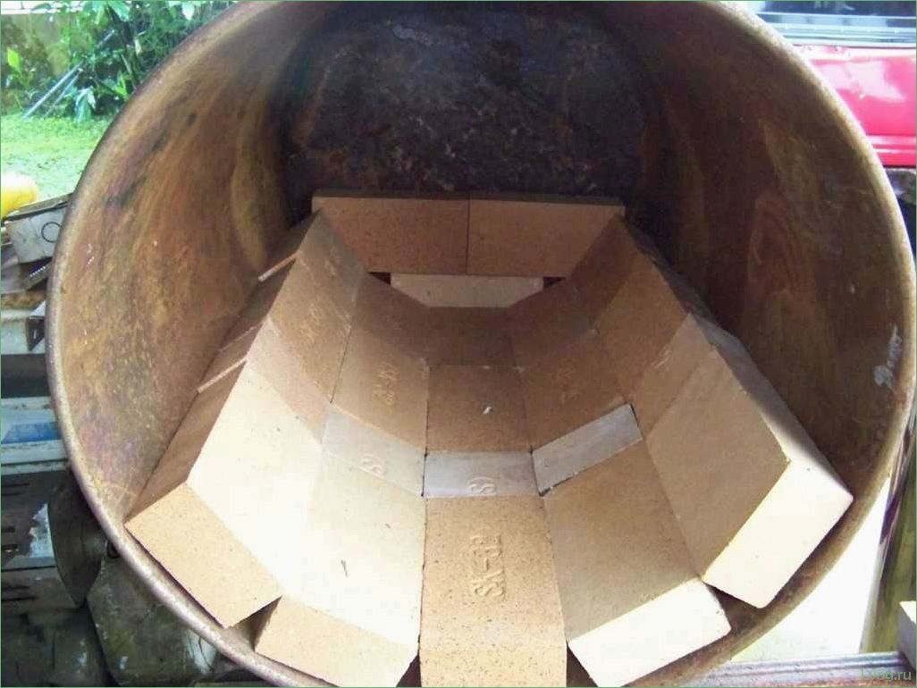 Как сделать печь из бочки своими руками: пошаговая инструкция
