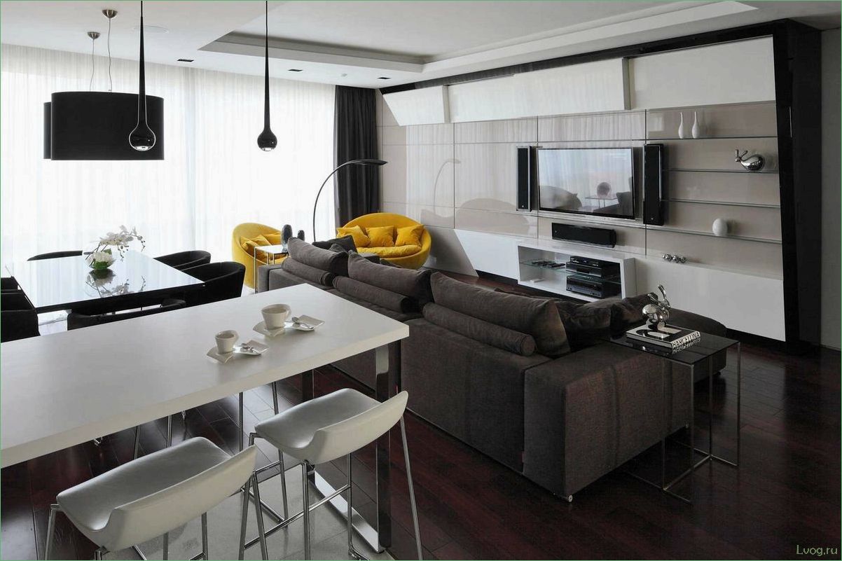 (популярные, стили, дизайна, кухни-гостиной, лучшие) Популярные стили дизайна кухни-гостиной: лучшие идеи и тренды