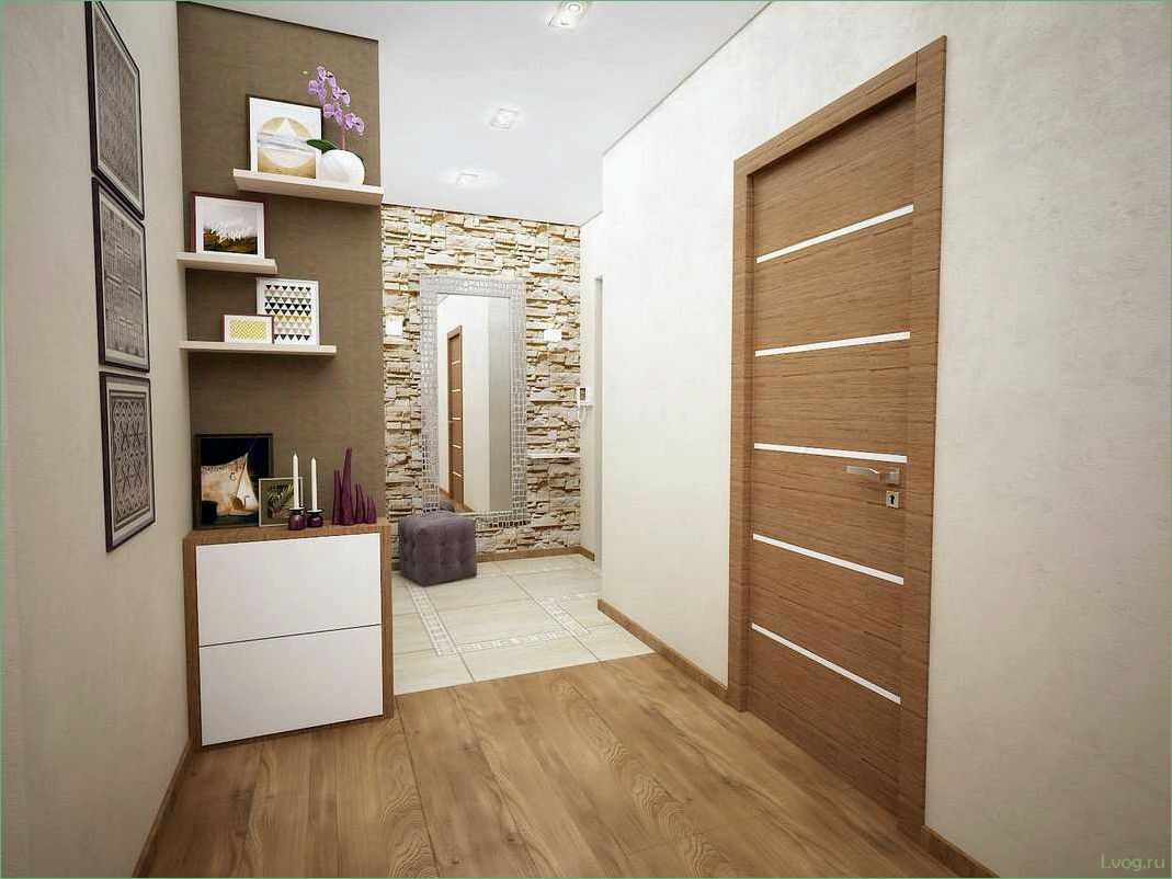 Сочетание плитки и ламината в прихожей: идеи и советы