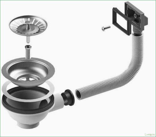 Советы по выбору сифона для мойки на кухню