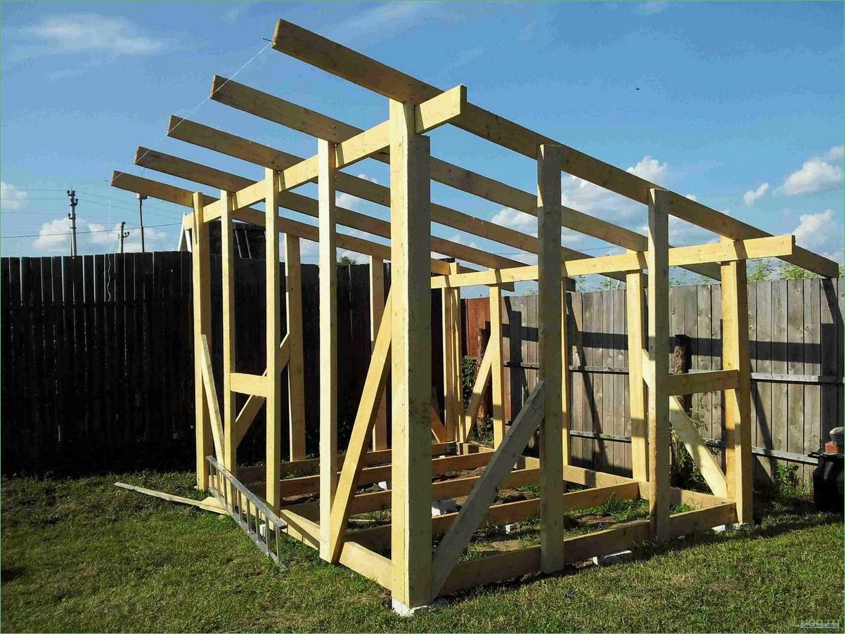 Строительство сарая из бруса: советы, технологии, материалы