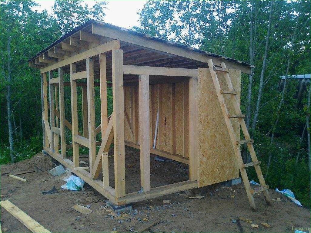 Строительство сарая из бруса: советы, технологии, материалы