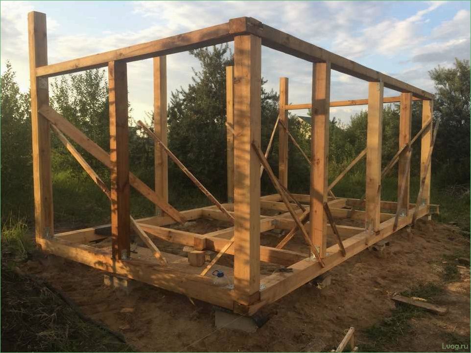 Строительство сарая из бруса: советы, технологии, материалы