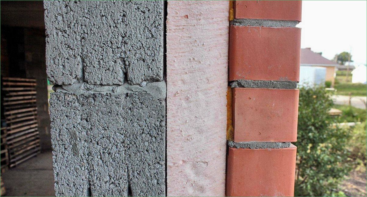 Утепляем дом из керамзитобетонных блоков