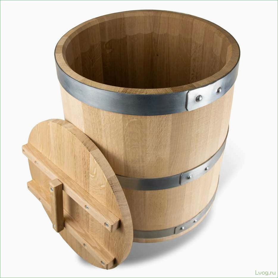 (деревянные, кадки, виды, преимущества, применение) Деревянные кадки: их виды, преимущества и применение