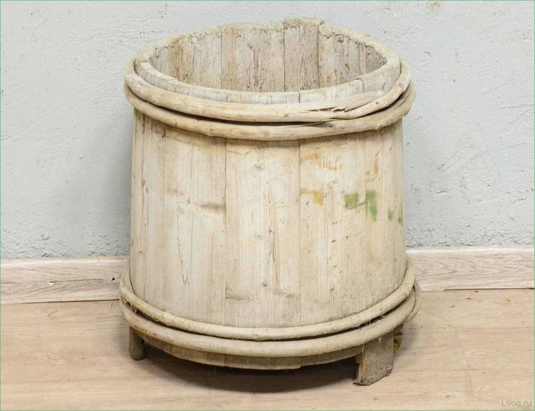 (деревянные, кадки, виды, преимущества, применение) Деревянные кадки: их виды, преимущества и применение